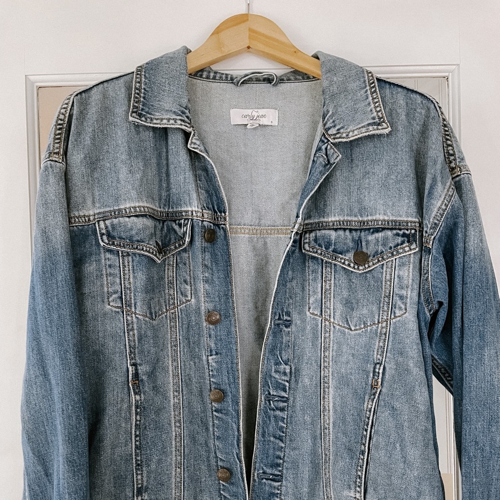 Carly Jean Hunter denim jacket